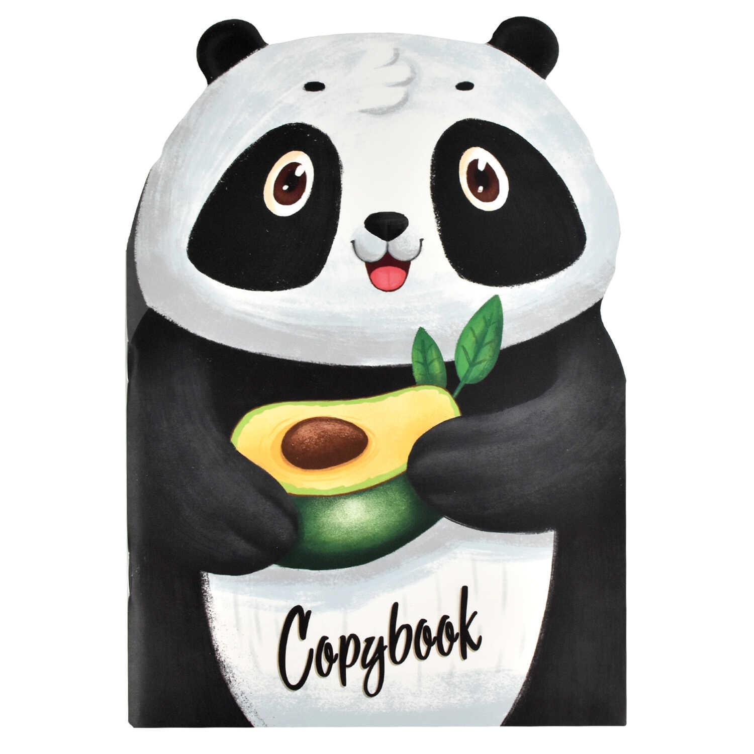 Тетрадь 40 л, 180х255мм Феникс Панда с авокадо