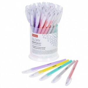 Ручка шариковая Hatber Glory синяя 0.7мм