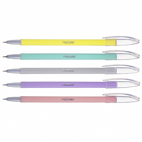 Ручка шариковая Hatber Glory синяя 0.7мм