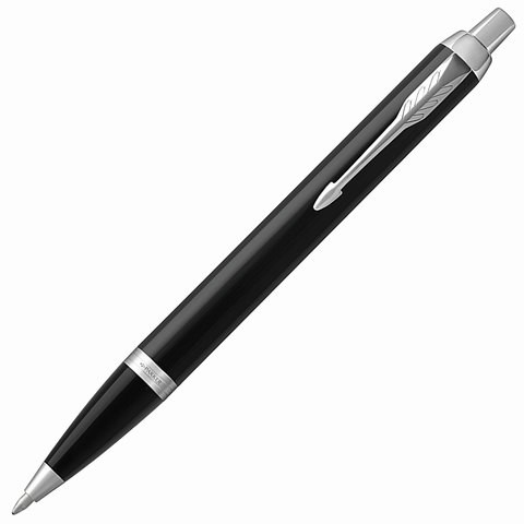 Ручка шариковая PARKER IM Core Black Lacquer СT