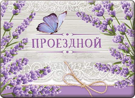 Обложка-карман для проездного билета