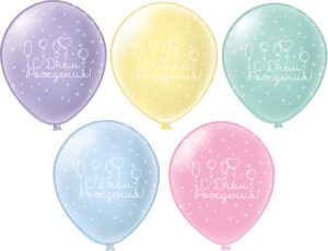 Шары воздушные СДР! Нежность 12"