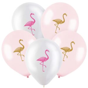 Шары воздушные Фламинго, пастель
