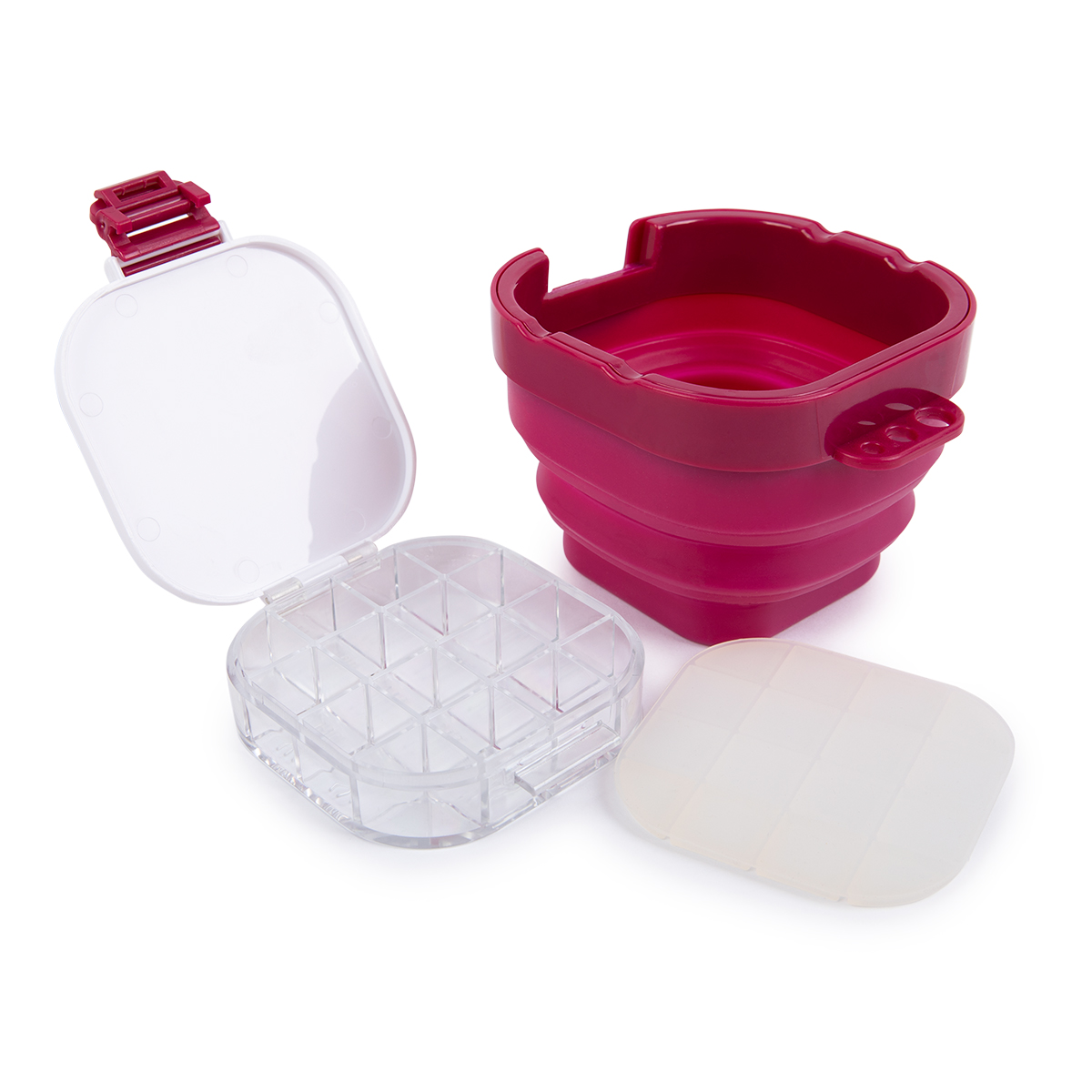 Стакан-трансформер с палитрой VISTA-ARTISTA розовый