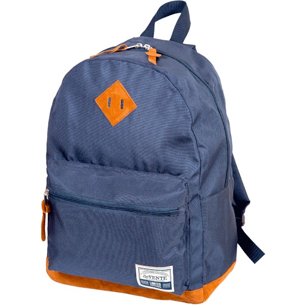 Рюкзак deVENTE Deerskin. Navy Blue 40х30см