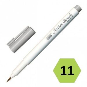 Маркер-кисть MARVY Lt Green акварельные чернила