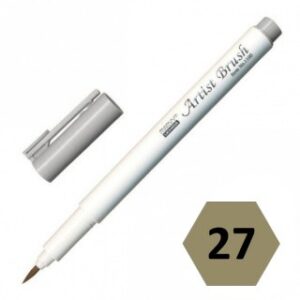 Маркер-кисть MARVY Olive Brown акварельные чернила