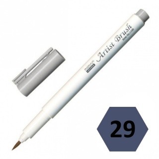 Маркер-кисть MARVY Prussian Blue акварельные черни