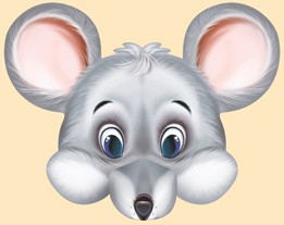 Маска МЫШЬ (мальчик)