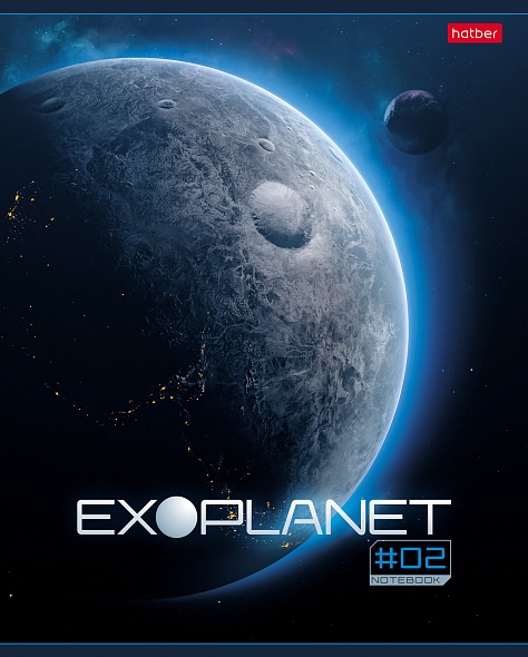 Тетрадь 80л. клетка  Hatber Exoplanet