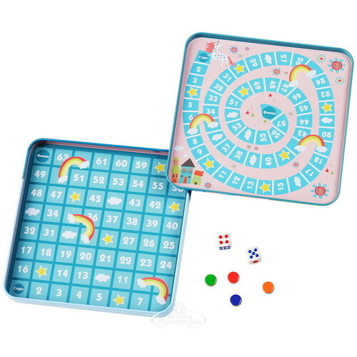 Магнитная игра Ходилка Единороги