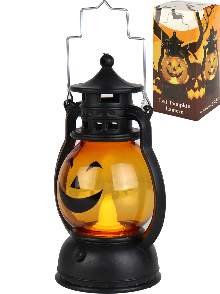 Светильник декоративный Тыковка, 5,8х7,7х12см на батарейках