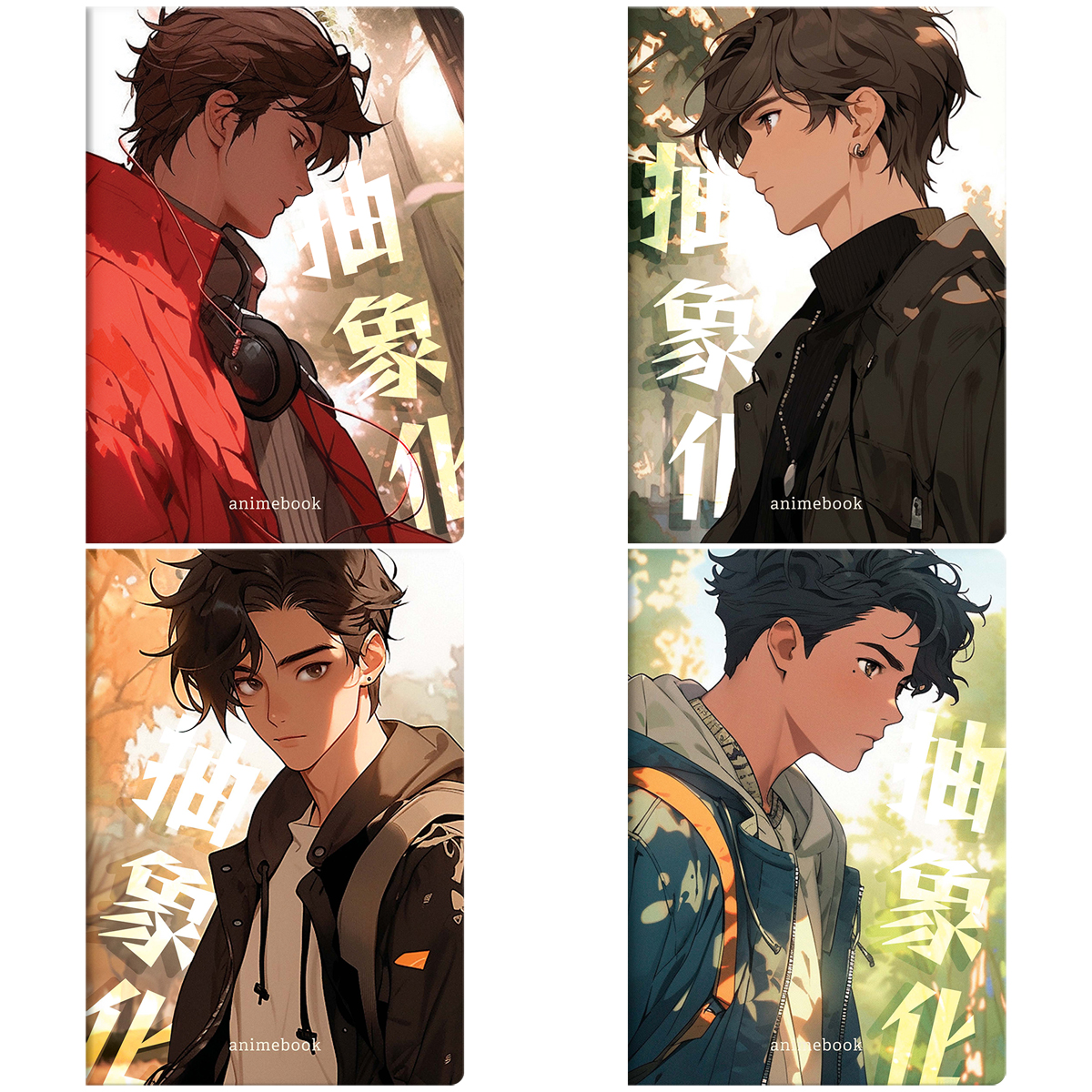 Тетрадь 40 л. клетка MESHU Anime, ЕВРО