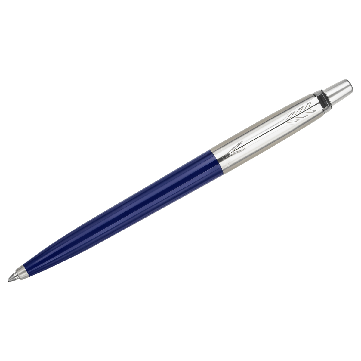 Ручка шариковая Parker Jotter Originals Recycled Navy CT синяя 1мм, кнопочн.