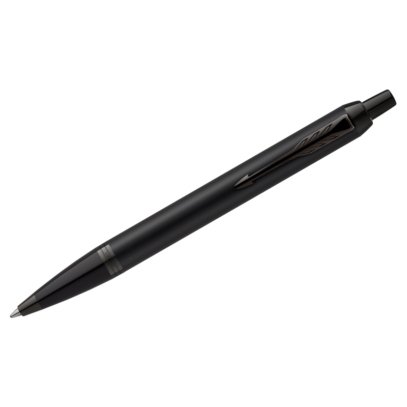 Ручка шариковая Parker IM Achromatic Black синяя, 1мм