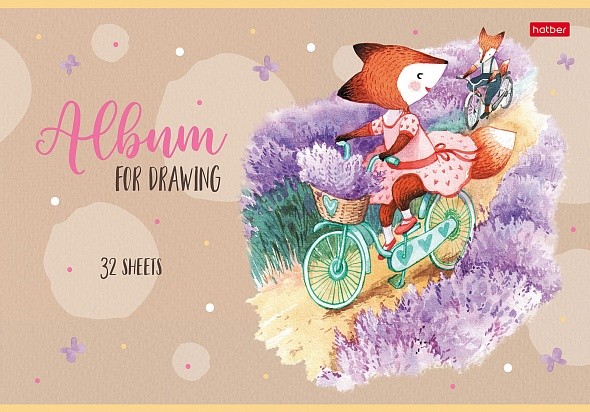 Альбом для рисования 32л. Hatber Жила- была лисичк