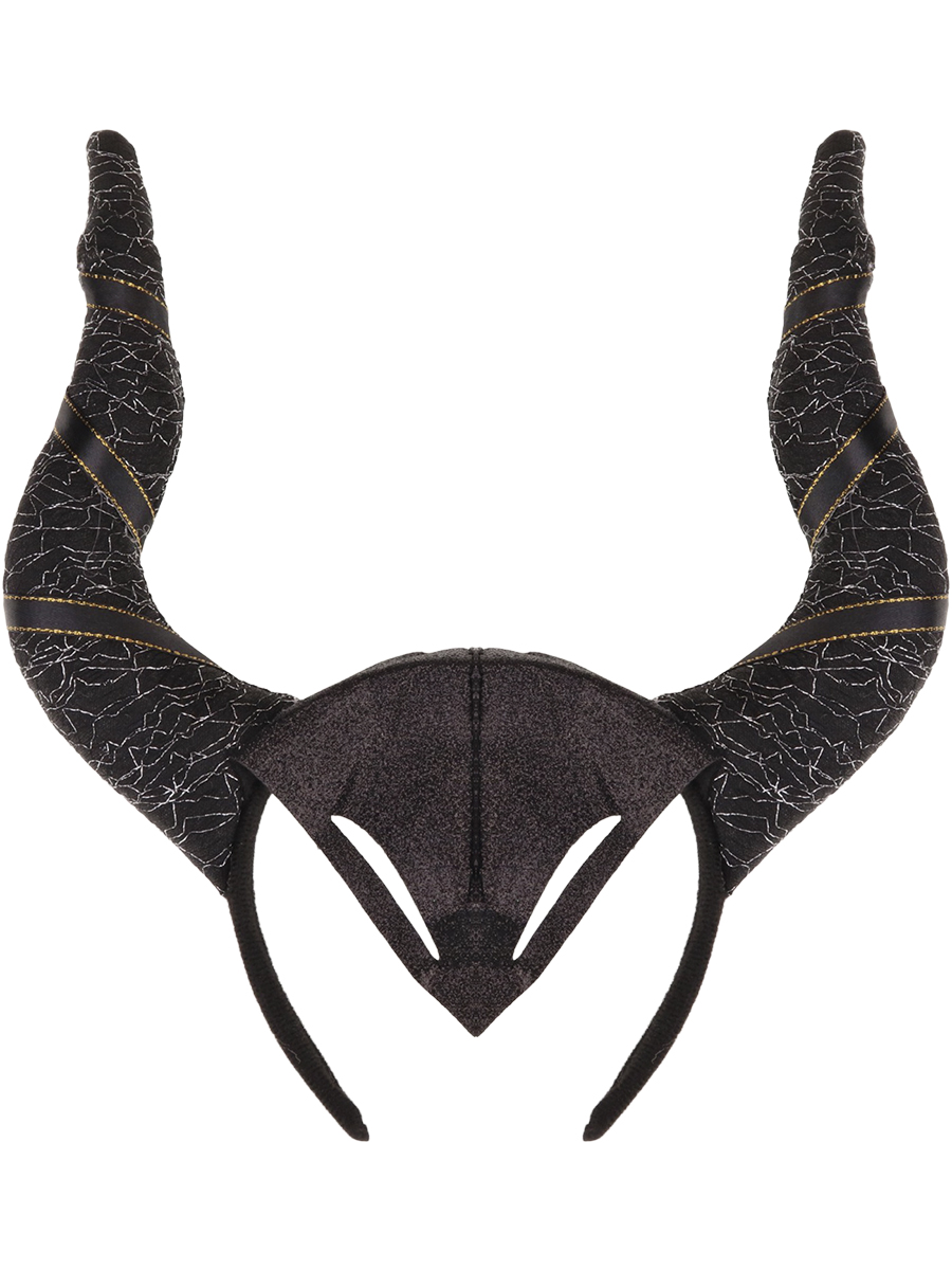 Карнавальный ободок Лесная фея, черный