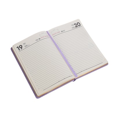 Ежедневник датир. А5, 176л. Кобра, сиреневый