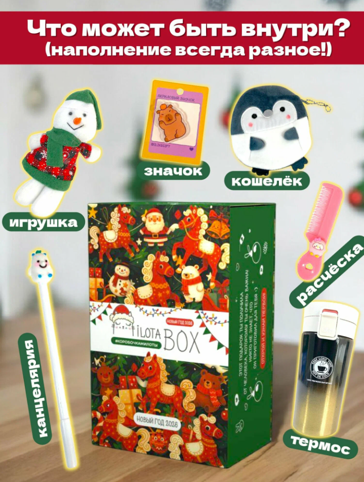 Набор подарочный MilotaBox Новогодний бокс