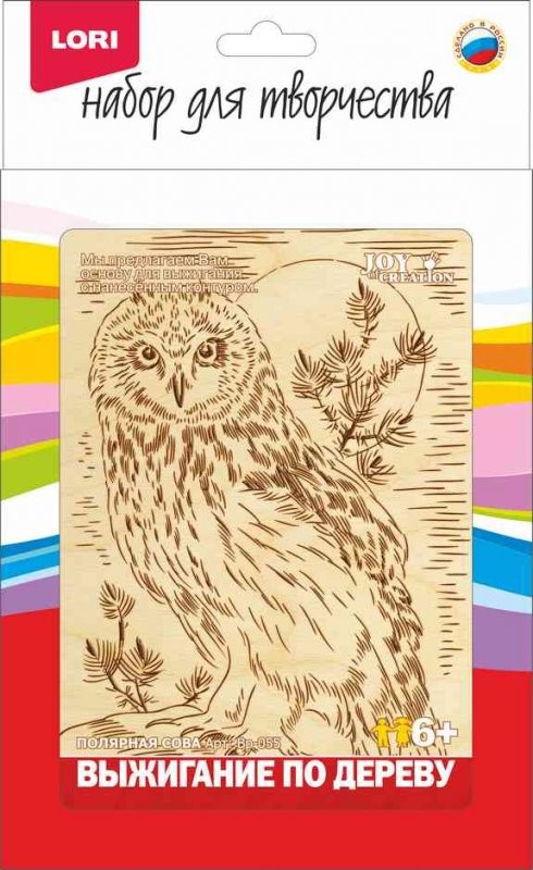 Набор для выжигания Lori Полярная сова