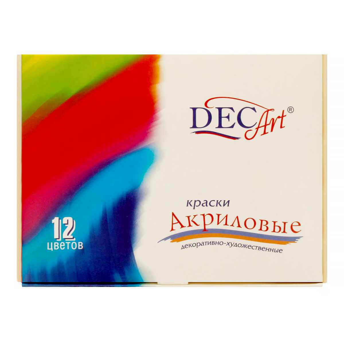Краски акриловые 12цв. 20мл DecArt