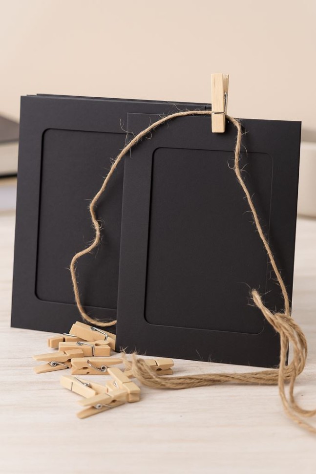 Крафтовые фоторамки Classic 11,5х15,5см black