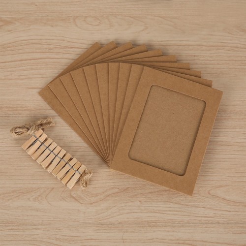 Крафтовые фоторамки Classic 11,5х15,5см kraft