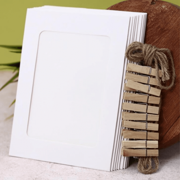 Крафтовые фоторамки Classic 11,5х15,5см white