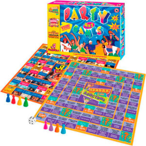 Игра настольная Русский стиль 4в1 Party games