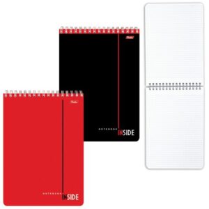 Блокнот 80л. А5 Хатбер INSIDE, гребень