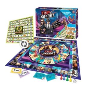 Игра настольная Русский стиль 2в1 Top secret + Крокобонд