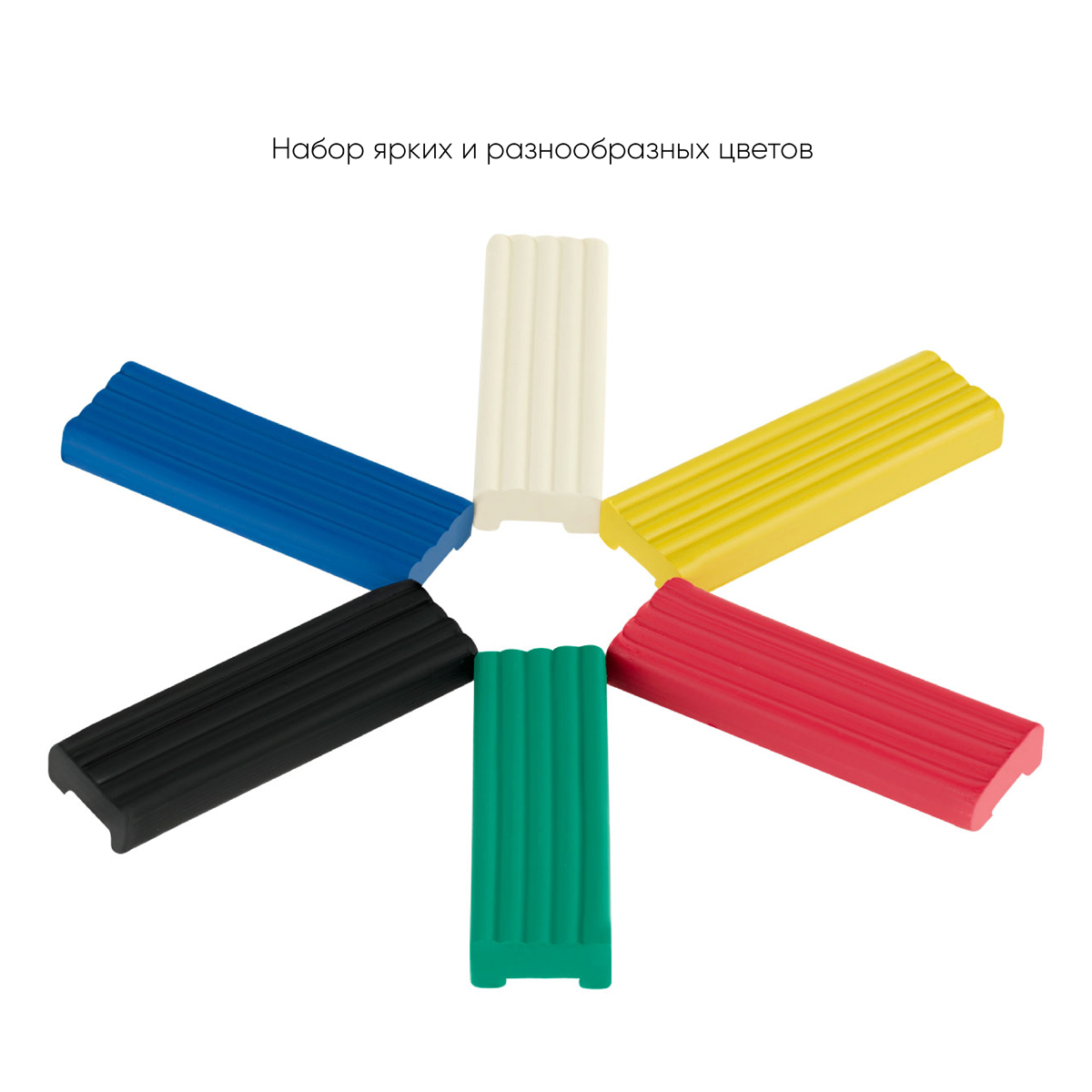 Пластилин ГАММА Юный художник  6цв. 84г