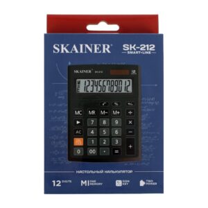 Калькулятор SKAINER 12-разр. 103х137х31 мм