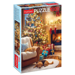 ПАЗЛЫ 1000 эл. Вечер у камина 480х680мм