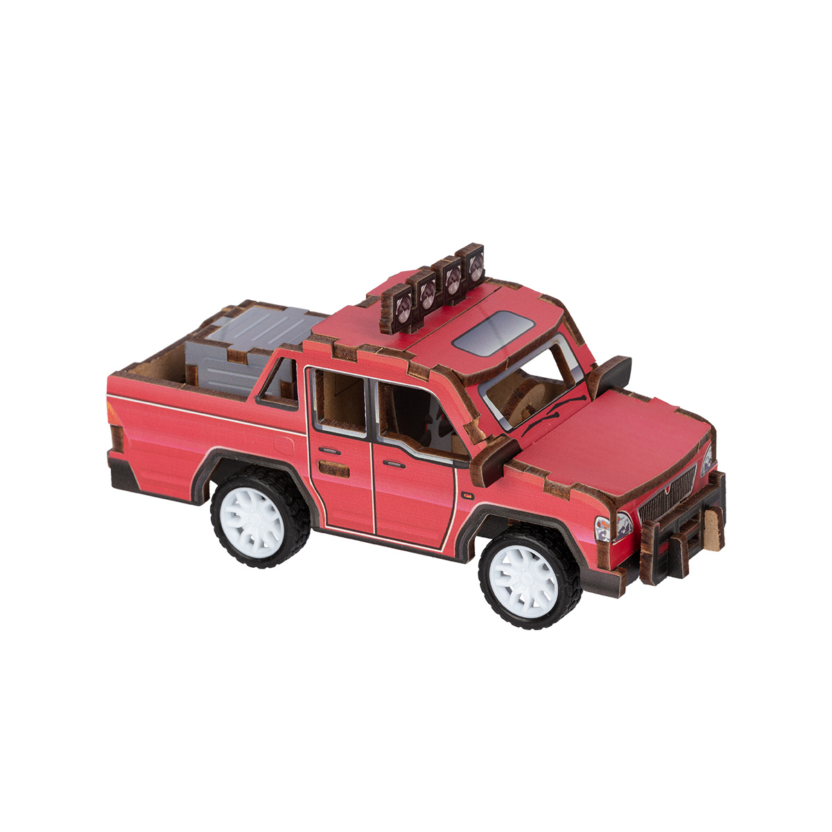 Пазлы 3D Транспорт (мини) Пикап 26 эл.