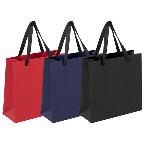 Пакет подарочный бумажный 20х20см ЗОЛОТАЯ СКАЗКА