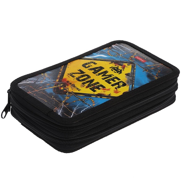 Пенал 2отд. Hatber 190х110мм Gamer zone