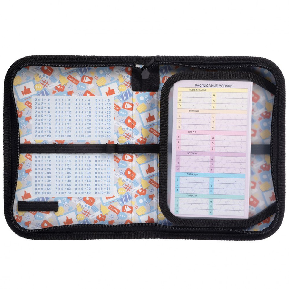 Пенал 1отд. Hatber 190х130мм с откидной планкой Роскошь и стиль