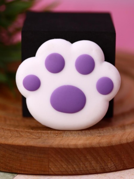Попсокет Cat's paw, purple