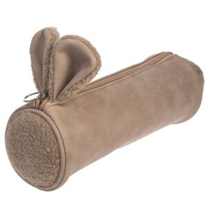 Пенал-Тубус Hatber 210х80мм Bunny Бежевый