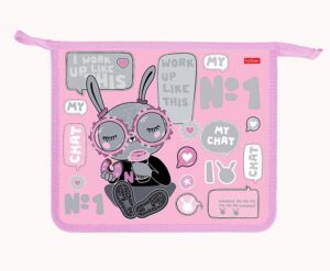 Папка для тетрадей на молнии А5 Hatber В модном чате