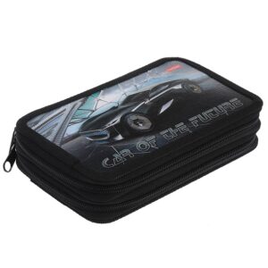 Пенал 2отд. Hatber 190х110мм Car of the future