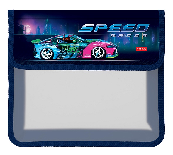 Папка для тетрадей на липучке А5 Hatber City racing