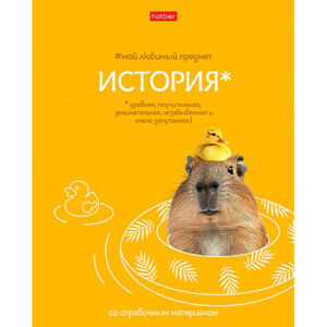 Тетрадь 48 л. клетка Hatber Мой любимый предмет ИСТОРИЯ