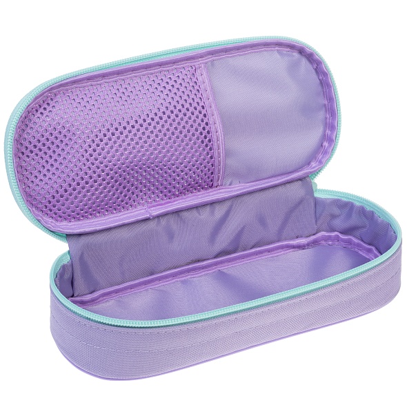 Пенал мягкий на молнии Hatber 220х90х50мм K-pop мишки