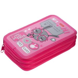 Пенал 3отд. Hatber 190х110мм В модном чате