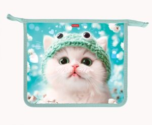 Папка для тетрадей на молнии А5 Hatber Мяу-стори