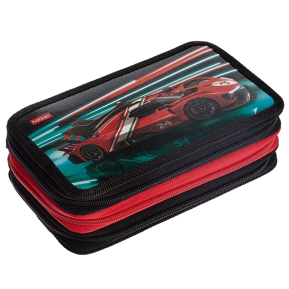 Пенал 3отд. Hatber 190х110мм Самый быстрый