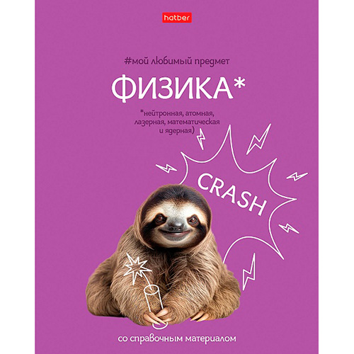 Тетрадь 48 л. клетка Hatber Мой любимый предмет ФИЗИКА