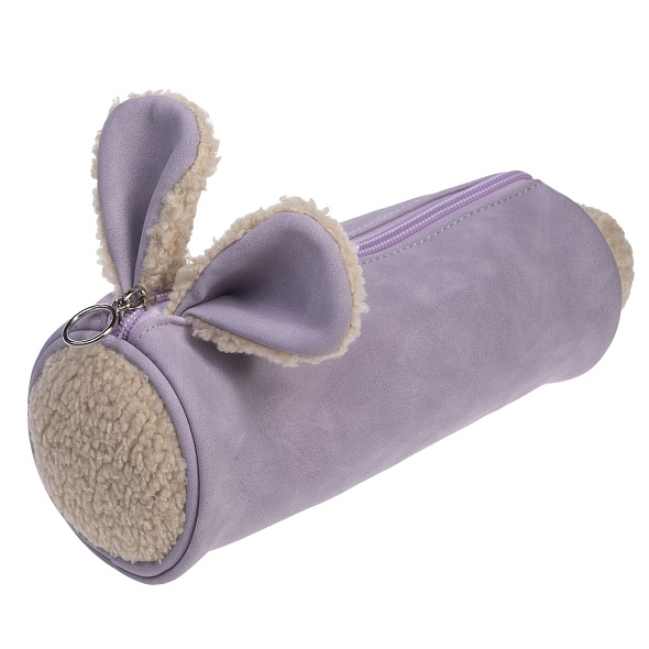 Пенал-Тубус Hatber 210х80мм Bunny Сиреневый